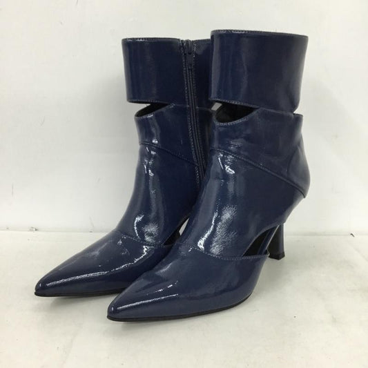 リエンダ rienda ブーツ ショートブーツ L 無地 青 / ブルー / blue レディース USED 古着 中古 10162154