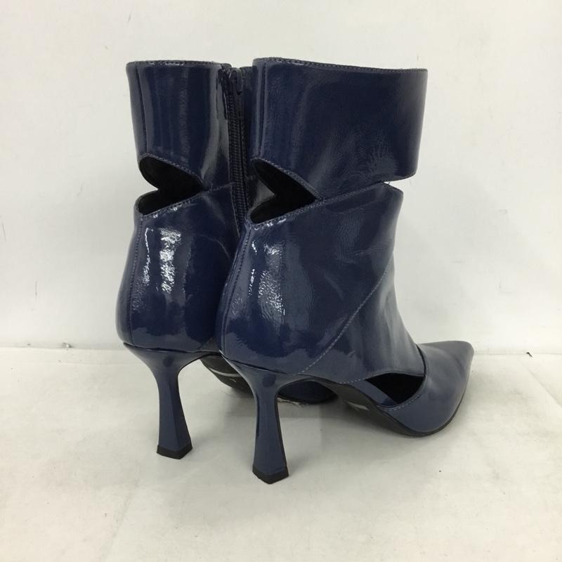 リエンダ rienda ブーツ ショートブーツ L 無地 青 / ブルー / blue レディース USED 古着 中古 10162154