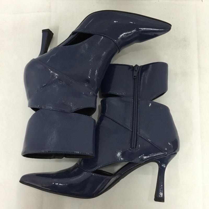 リエンダ rienda ブーツ ショートブーツ L 無地 青 / ブルー / blue レディース USED 古着 中古 10162154