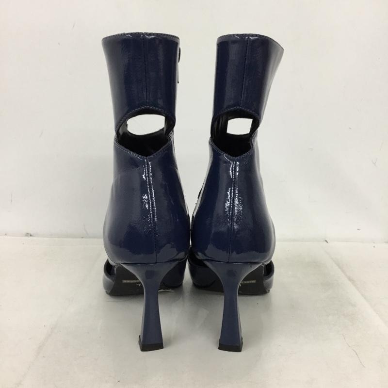 リエンダ rienda ブーツ ショートブーツ L 無地 青 / ブルー / blue レディース USED 古着 中古 10162154