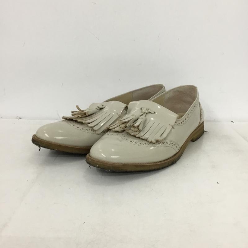 マーガレットハウエル MARGARET HOWELL ローファー ローファー 23.5cm 無地 ベージュ / ベージュ / beige レディース USED 古着 中古 10162156