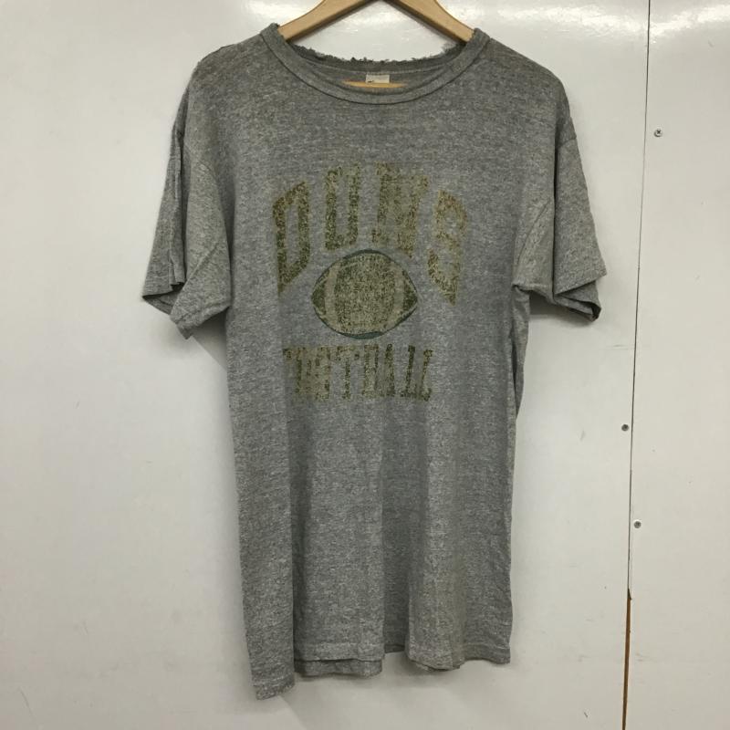 チャンピオン Champion Tシャツ 半袖 半袖カットソー プリントTシャツ クルーネックカットソー L ロゴ、文字 灰 / グレー / gray メンズ USED 古着 中古 10162159