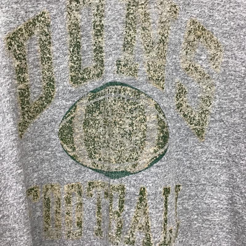 チャンピオン Champion Tシャツ 半袖 半袖カットソー プリントTシャツ クルーネックカットソー L ロゴ、文字 灰 / グレー / gray メンズ USED 古着 中古 10162159