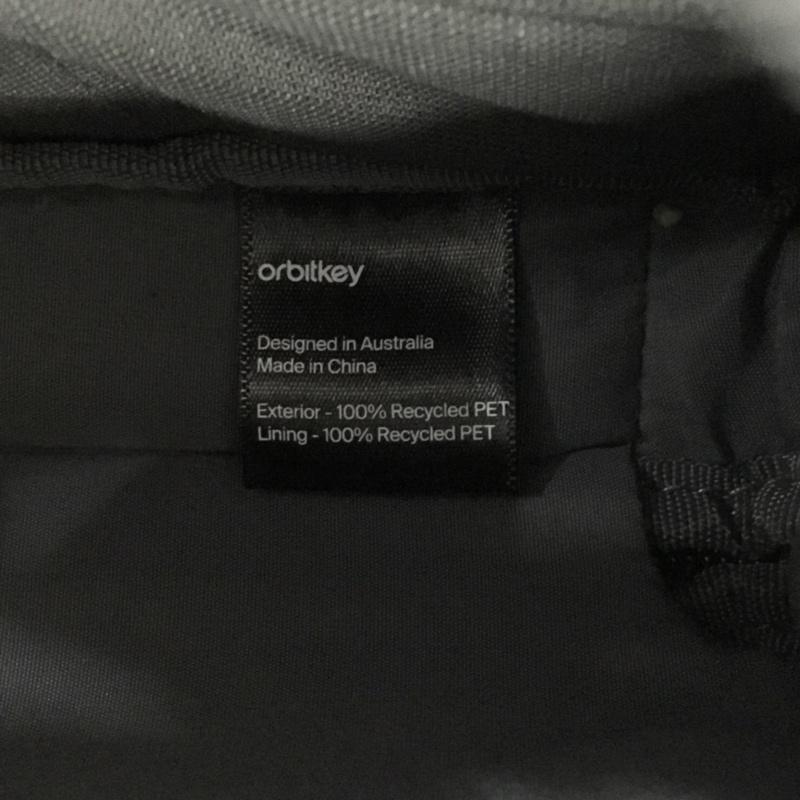 古着 USED ポーチ ポーチ orbitkey ロゴ、文字 黒 / ブラック / black メンズ USED 古着 中古 10162161