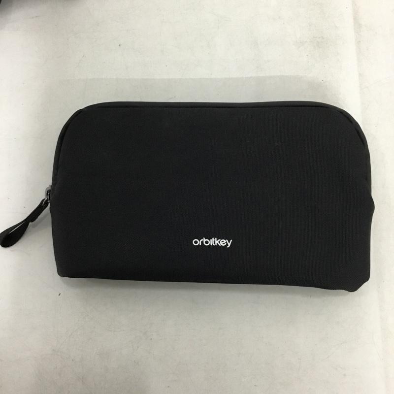 古着 USED ポーチ ポーチ orbitkey ロゴ、文字 黒 / ブラック / black メンズ USED 古着 中古 10162161