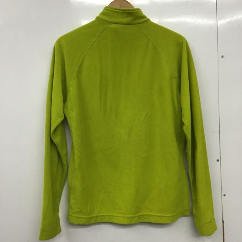 モンベル mont-bell ジャケット、上着 ジャンパー、ブルゾン 1104983 ジップアップフリースジャケット アウター 長袖ジャケット S ロゴ、文字 黄緑 / イエローグリーン / メンズ USED 古着 中古 10162162