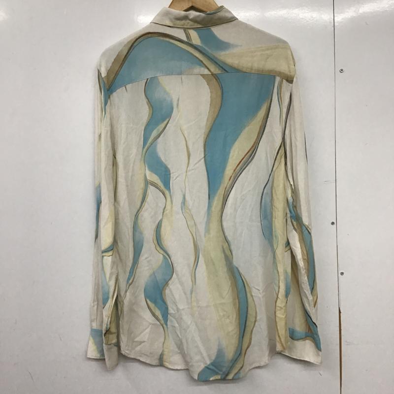 ザラ ZARA シャツ、ブラウス 長袖 長袖シャツ プリントシャツ カラーシャツ M プリント マルチカラー / マルチカラー / multicolor メンズ USED 古着 中古 10162167