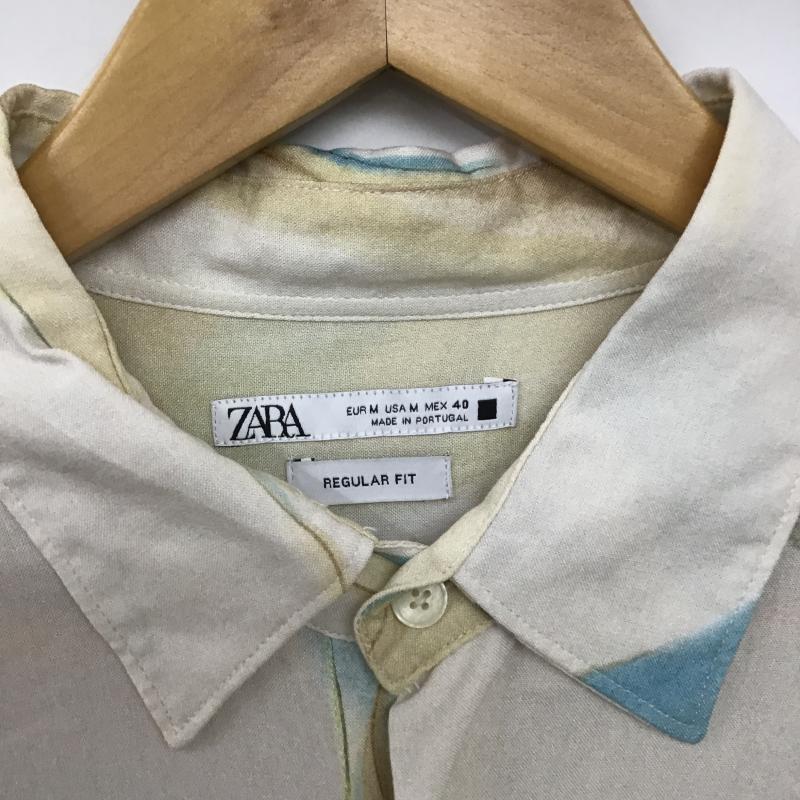 ザラ ZARA シャツ、ブラウス 長袖 長袖シャツ プリントシャツ カラーシャツ M プリント マルチカラー / マルチカラー / multicolor メンズ USED 古着 中古 10162167