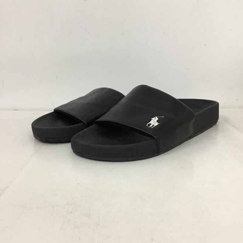 ポロ POLO サンダル サンダル ワンポイント 黒 / ブラック / black メンズ USED 古着 中古 10162171