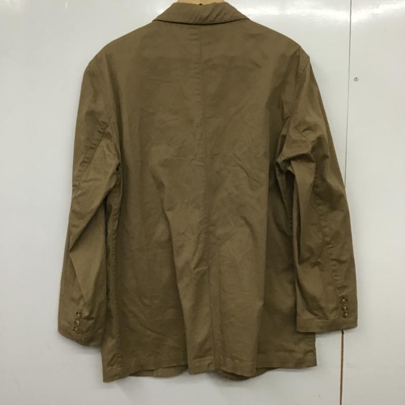 エディーバウアー Eddie Bauer ジャケット、上着 ジャケット、ブレザー カジュアルジャケット アウター カラージャケット S 無地 茶 / ブラウン / brown メンズ USED 古着 中古 10162172