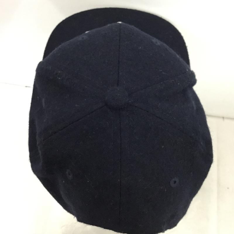 アディダス adidas 帽子 キャップ ONE SIZE ロゴ、文字 紺 / ネイビー / navy メンズ USED 古着 中古 10162173