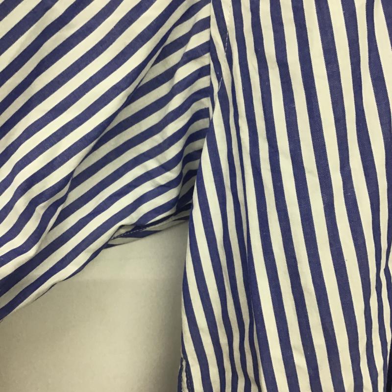 トミーヒルフィガー TOMMY HILFIGER シャツ、ブラウス 長袖 長袖シャツ ストライプシャツ カラーシャツ XL ストライプ 白 / ホワイト / white X 水色 / ライトブルー / メンズ USED 古着 中古 10162175