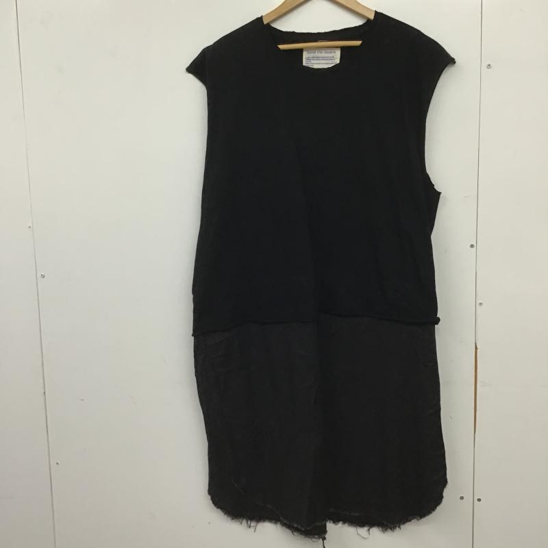 バナル シック ビザール banal chic bizarre カットソー 半袖 半袖カットソー ノースリーブカットソー 無地 黒 / ブラック / black メンズ USED 古着 中古 10162176