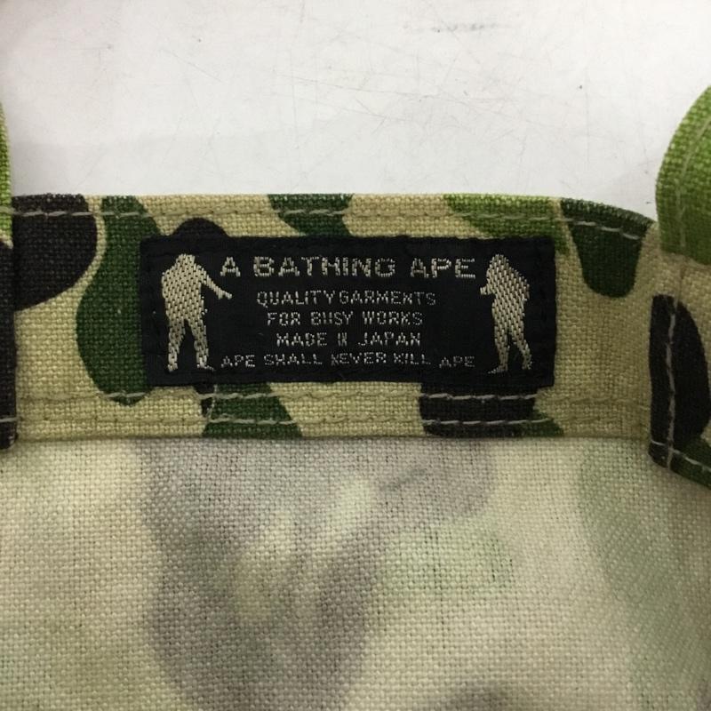 アベイシングエイプ A BATHING APE トートバッグ トートバッグ ミニトートバッグ 日本製 総柄 マルチカラー / マルチカラー / multicolor メンズ USED 古着 中古 10162177