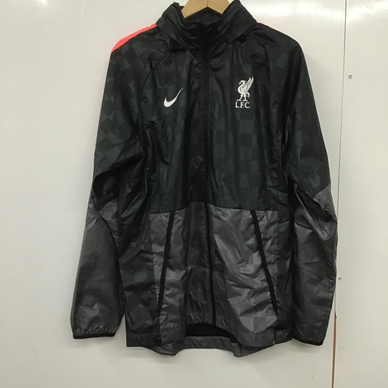 ナイキ NIKE ジャケット、上着 ジャンパー、ブルゾン M チェック X ロゴ、文字 ダークグレー / ダークグレー / メンズ USED 古着 中古 10162179