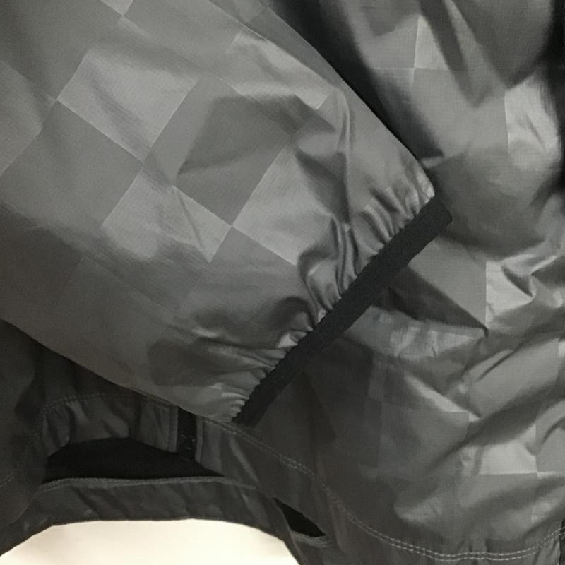 ナイキ NIKE ジャケット、上着 ジャンパー、ブルゾン M チェック X ロゴ、文字 ダークグレー / ダークグレー / メンズ USED 古着 中古 10162179