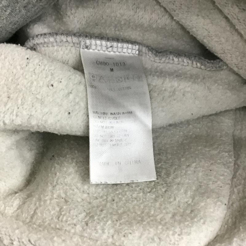 チャムス CHUMS パーカー 長袖 ジップアップパーカー 長袖パーカー カジュアルジャケット M 無地 灰 / グレー / gray メンズ USED 古着 中古 10162180