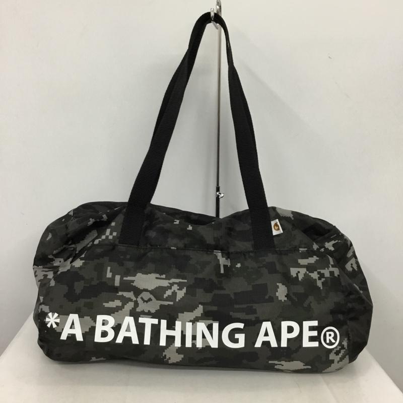アベイシングエイプ A BATHING APE ボストンバッグ ボストンバッグ ビッグボストンバッグ 旅行バッグ ロゴ、文字 マルチカラー / マルチカラー / multicolor メンズ USED 古着 中古 10162181