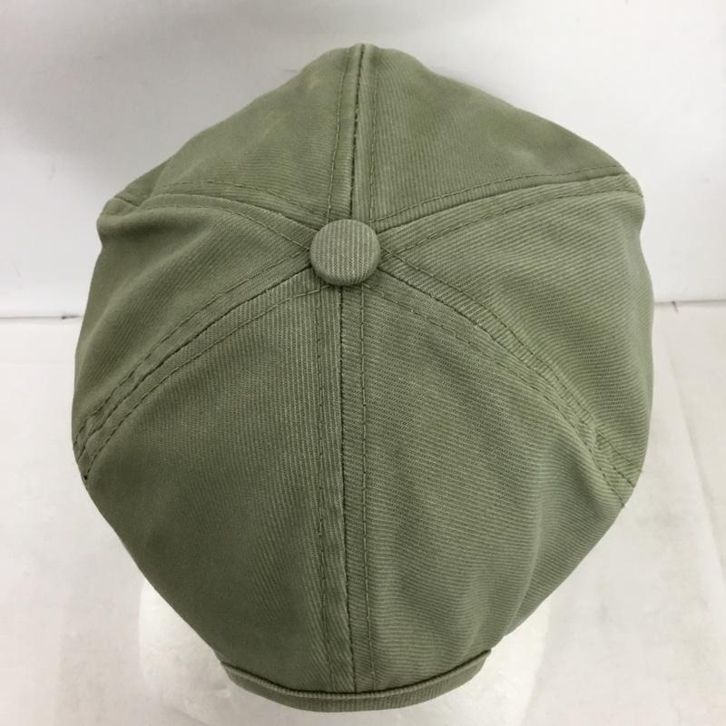 ザエイチダブリュードッグアンドコー THE H.W.DOG&CO. 帽子 キャップ ロゴ、文字 X プリント カーキ / カーキ / khaki メンズ USED 古着 中古 10162182