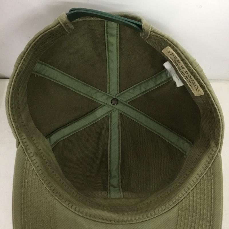 ザエイチダブリュードッグアンドコー THE H.W.DOG&CO. 帽子 キャップ ロゴ、文字 X プリント カーキ / カーキ / khaki メンズ USED 古着 中古 10162182