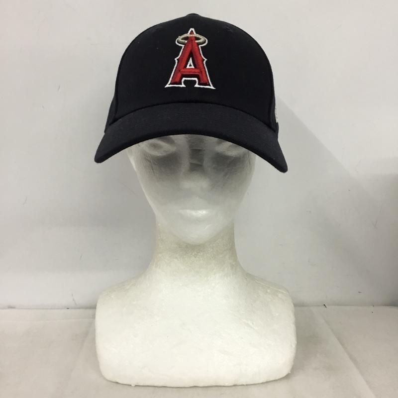 ニューエラ NEW ERA 帽子 キャップ ロゴ、文字 紺 / ネイビー / navy メンズ USED 古着 中古 10162184