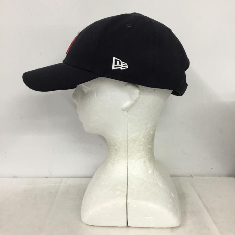 ニューエラ NEW ERA 帽子 キャップ ロゴ、文字 紺 / ネイビー / navy メンズ USED 古着 中古 10162184
