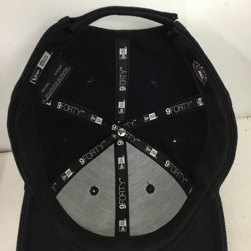 ニューエラ NEW ERA 帽子 キャップ ロゴ、文字 紺 / ネイビー / navy メンズ USED 古着 中古 10162184