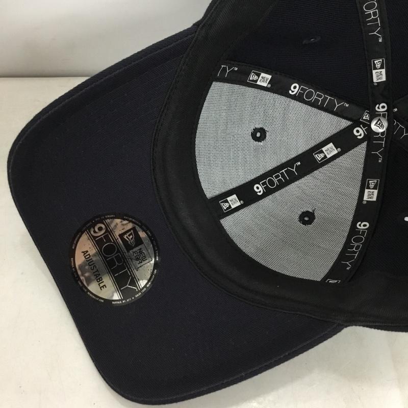 ニューエラ NEW ERA 帽子 キャップ ロゴ、文字 紺 / ネイビー / navy メンズ USED 古着 中古 10162184