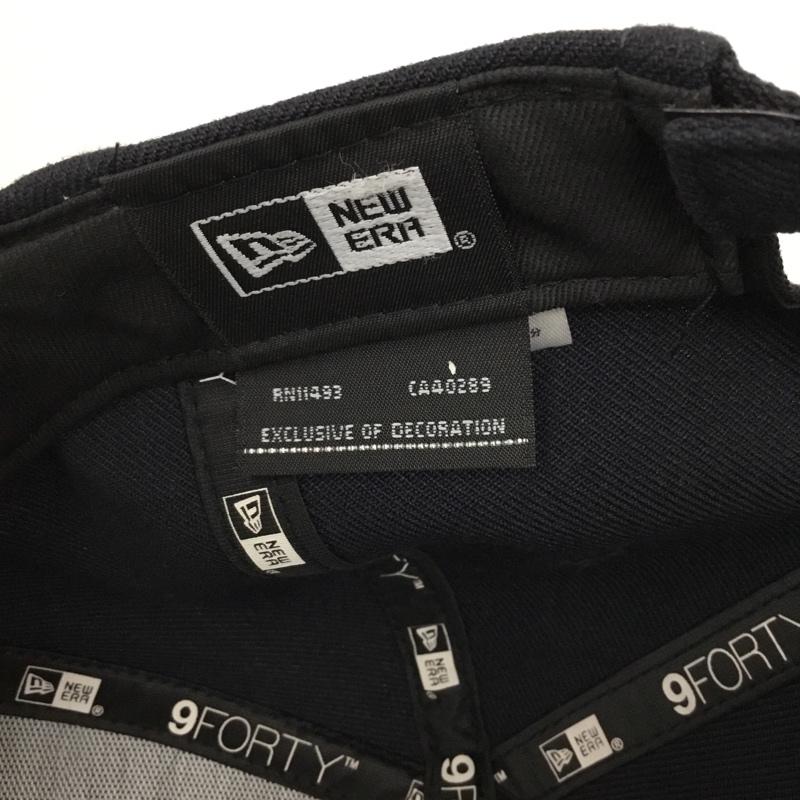 ニューエラ NEW ERA 帽子 キャップ ロゴ、文字 紺 / ネイビー / navy メンズ USED 古着 中古 10162184