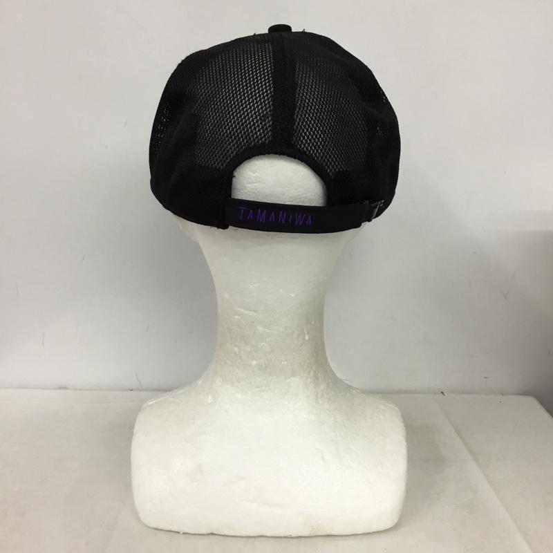 ポテン POTEN 帽子 キャップ ロゴ、文字 黒 / ブラック / black メンズ USED 古着 中古 10162186