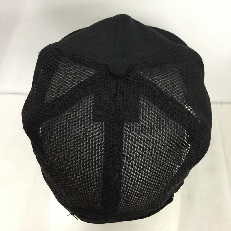 ポテン POTEN 帽子 キャップ ロゴ、文字 黒 / ブラック / black メンズ USED 古着 中古 10162186