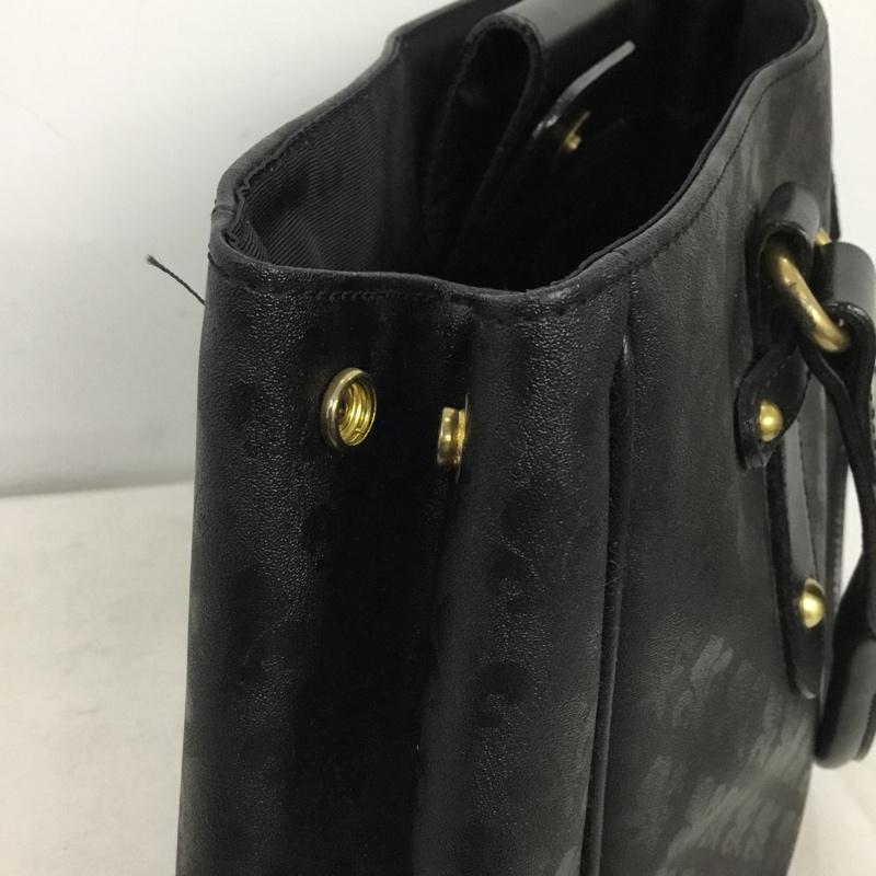 パトリック・コックス PATRICK COX トートバッグ トートバッグ 総柄 黒 / ブラック / black レディース USED 古着 中古 10162192