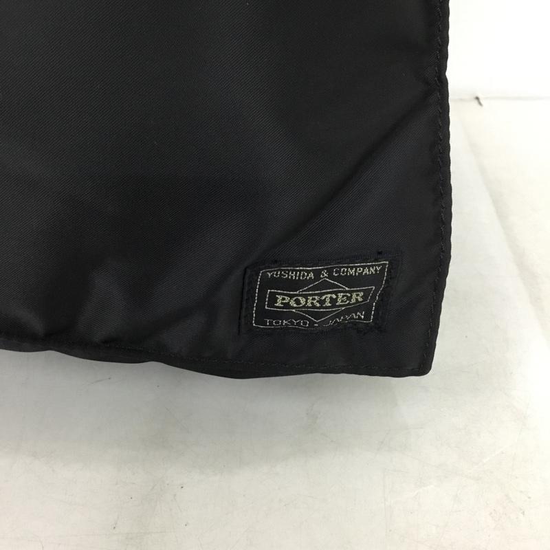 ポーター PORTER ハンドバッグ ハンドバッグ タンカー 無地 黒 / ブラック / black メンズ USED 古着 中古 10162204