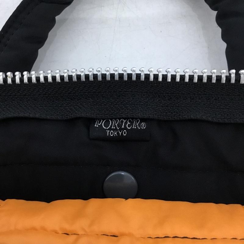 ポーター PORTER ハンドバッグ ハンドバッグ タンカー 無地 黒 / ブラック / black メンズ USED 古着 中古 10162204