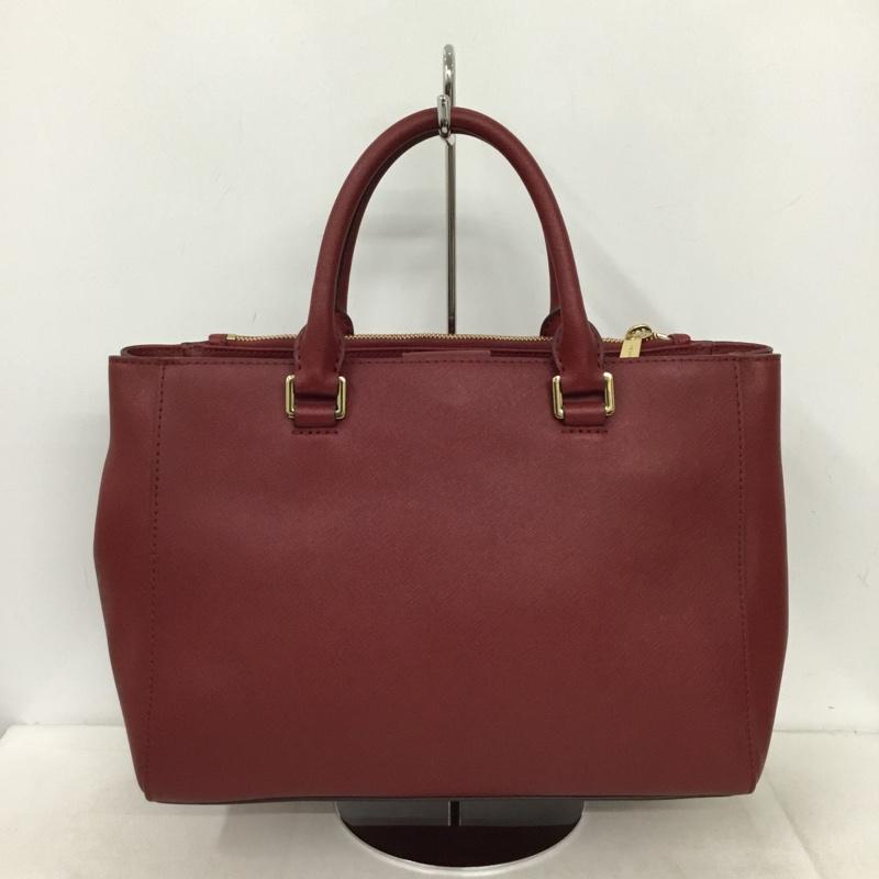 マイケルコース MICHAEL KORS ハンドバッグ ハンドバッグ 無地 赤 / レッド / red レディース USED 古着 中古 10162205