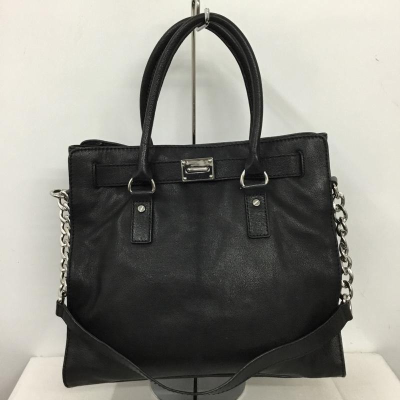 マイケルコース MICHAEL KORS トートバッグ トートバッグ 無地 黒 / ブラック / black レディース USED 古着 中古 10162206