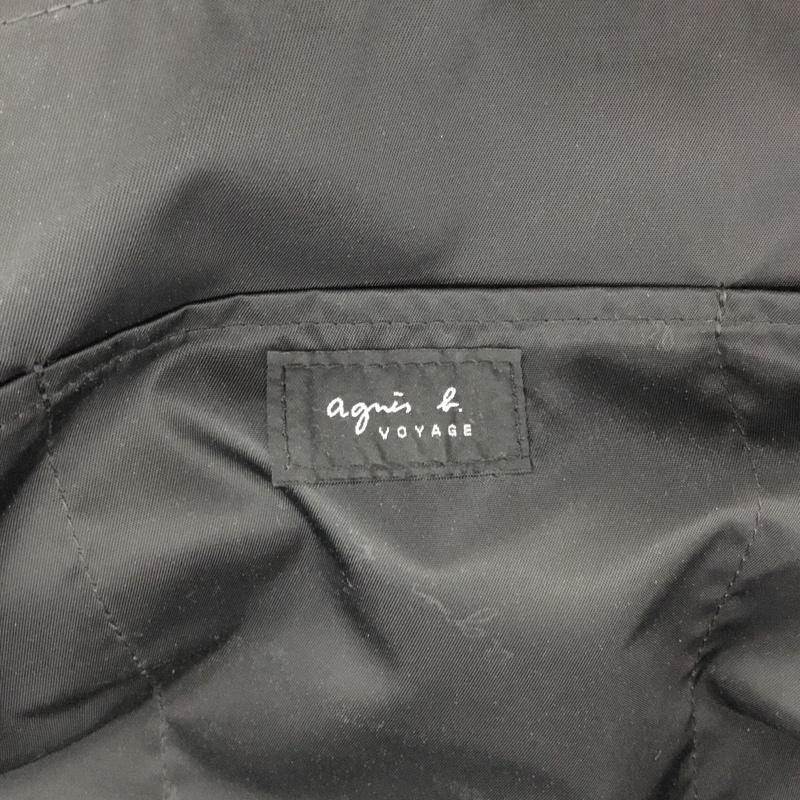 アニエスベー ボヤージュ agnes b. VOYAGE ハンドバッグ ハンドバッグ ビジネスバック 無地 黒 / ブラック / black レディース USED 古着 中古 10162208