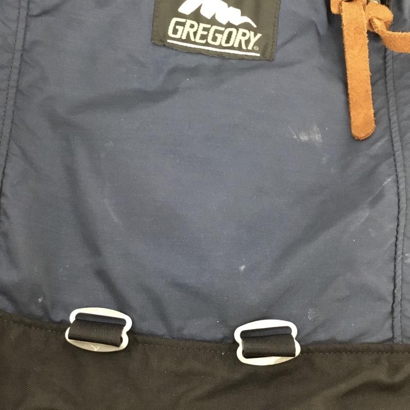 グレゴリー GREGORY リュックサック、デイパック リュックサック、デイバッグ 無地 X ロゴ、文字 紺 / ネイビー / navy メンズ USED 古着 中古 10162209
