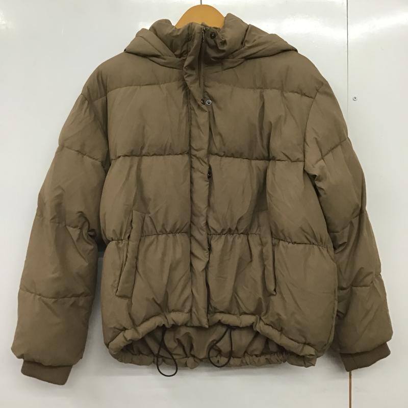 アズールバイマウジー AZUL BY MOUSSY ジャケット、上着 ジャンパー、ブルゾン 250EAB30-259I ECOUSE PADDED CT S 無地 ベージュ / ベージュ / beige レディース USED 古着 中古 10162211