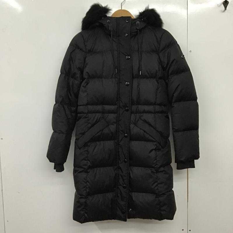 コーチ COACH コート ダウンコート F34152 ミッド ダウンジャケット ロングダウンコート XS 無地 黒 / ブラック / black レディース USED 古着 中古 10162221
