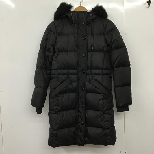 コーチ COACH コート ダウンコート F34152 ミッド ダウンジャケット ロングダウンコート XS 無地 黒 / ブラック / black レディース USED 古着 中古 10162221