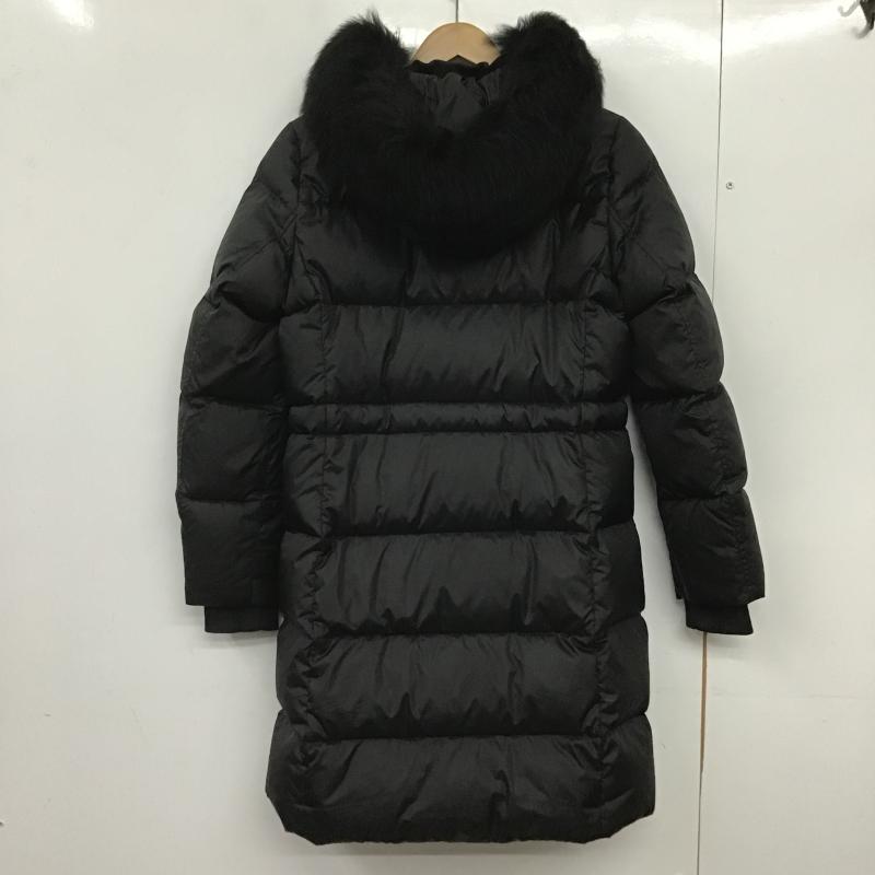 コーチ COACH コート ダウンコート F34152 ミッド ダウンジャケット ロングダウンコート XS 無地 黒 / ブラック / black レディース USED 古着 中古 10162221