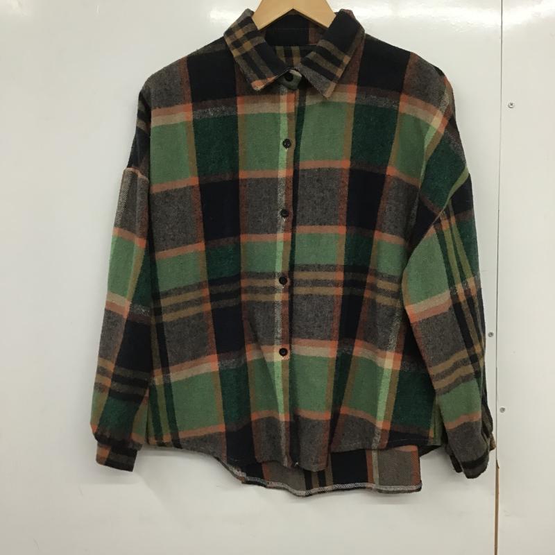 シーナ SHEENA シャツ、ブラウス 長袖 チェック マルチカラー / マルチカラー / multicolor レディース USED 古着 中古 10162229