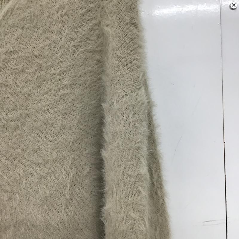 グローバルワーク GLOBAL WORK ニット、セーター 長袖 L 無地 ベージュ / ベージュ / beige レディース USED 古着 中古 10162236