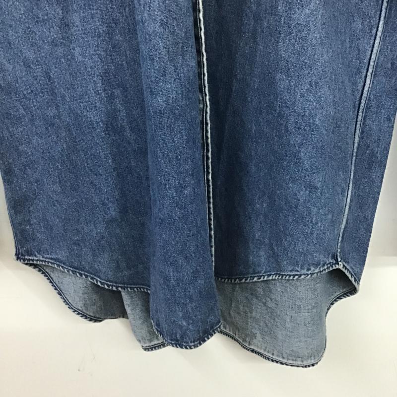 ラルフローレン RALPHLAUREN シャツ、ブラウス 長袖 長袖シャツ デニムシャツ M ロゴ、文字 インディゴ / インディゴ / Indigo メンズ USED 古着 中古 10162307
