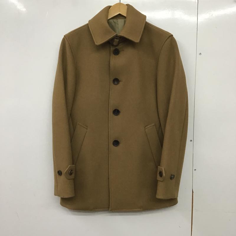 エディフィス EDIFICE コート コート一般 ショートコート アウター カジュアルジャケット 44 無地 ベージュ / ベージュ / beige メンズ USED 古着 中古 10162308