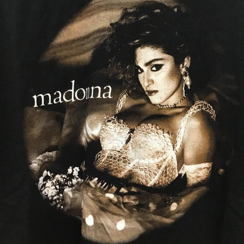 ギルダン GILDAN Tシャツ 半袖 半袖カットソー プリントTシャツ クルーネックカットソー L プリント 黒 / ブラック / black メンズ USED 古着 中古 10162330