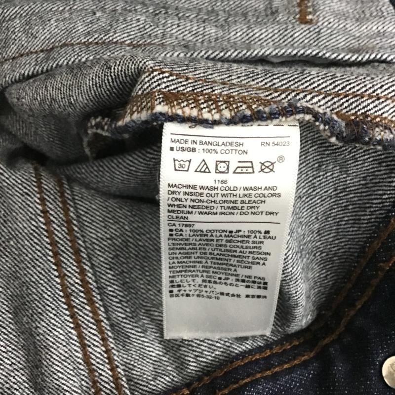 バナナリパブリック BANANA REPUBLIC ジャケット、上着 ジャンパー、ブルゾン デニムジャケット Gジャン アウター カジュアルジャケット L 無地 インディゴ / インディゴ / Indigo メンズ USED 古着 中古 10162334