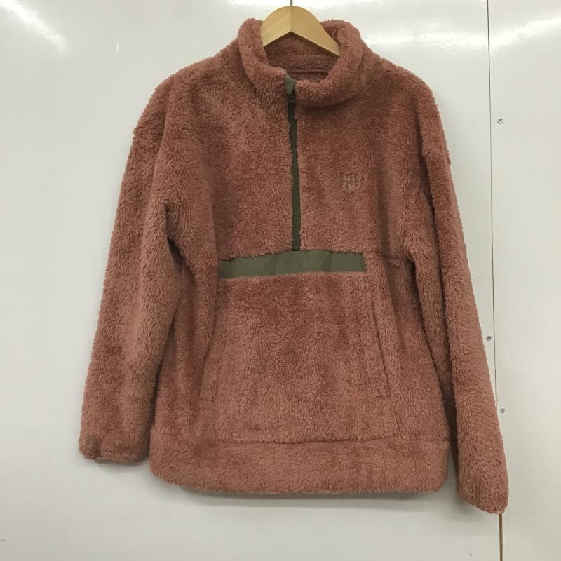 ビラボン BILLABONG ジャケット、上着 ジャンパー、ブルゾン AJ014-016 ハーフジップフリース L 無地 桃 / ピンク / pink レディース USED 古着 中古 10162335