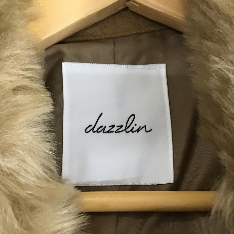 ダズリン dazzlin コート コート一般 FREE 無地 茶 / ブラウン / brown レディース USED 古着 中古 10162347